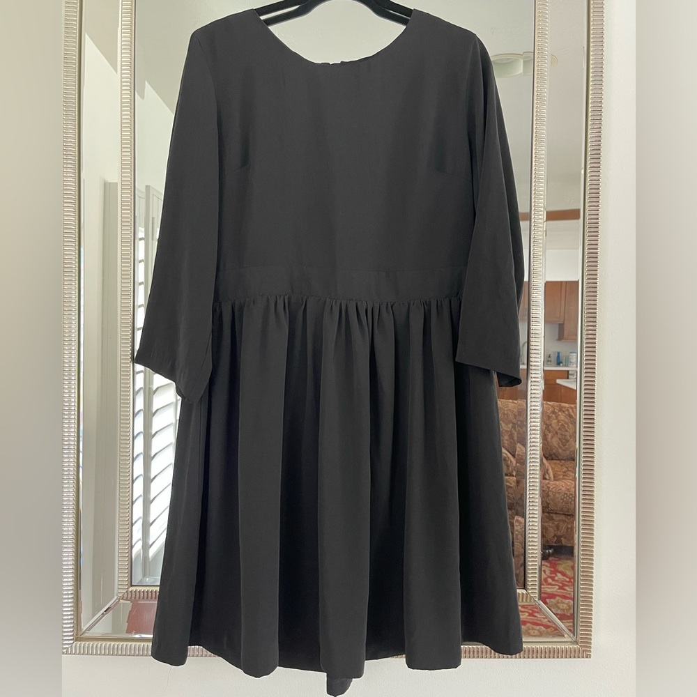 Vintage style black dress